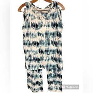 AnyBody Lush Jersey 2-Piece Tank PJ Set XXS